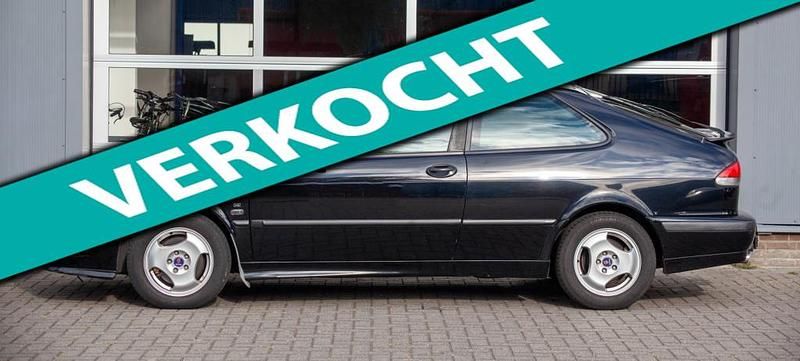 Zwart Gebruikt 2002 Saab 9-3 Coupé | € 2.950 (Goede deal) - Afbeelding 1/4