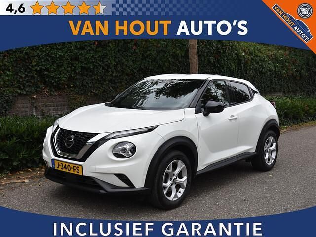Wit Gebruikt 2020 Nissan Juke N-Connecta SUV | € 13.950 (Goede deal) - Afbeelding 1/4
