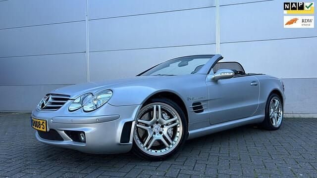 Grijs Gebruikt 2002 Mercedes SL55 AMG AMG Cabriolet | € 39.950 - Afbeelding 1/4