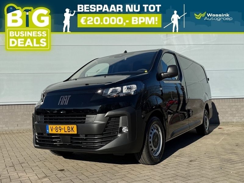 Zwart metallic Nieuw 2024 Fiat Scudo MPV | € 37.122 - Afbeelding 1/4