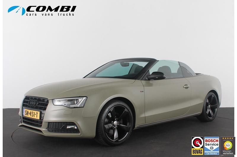 Occasion Audi A5 Cabriolet S-Line 177 PK (130 kW) 2016 Groen Cabriolet