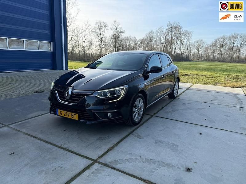 Zwart Occasion 2019 Renault Mégane IV LIMITED Hatchback | € 12.750 (Goede deal) - Afbeelding 1/4