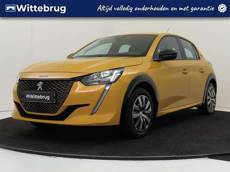 Geel Gebruikt 2023 Peugeot e-208 Active Hatchback | € 18.425 (Goede deal) - Afbeelding 1/3