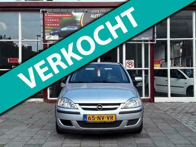 Grijs Gebruikt 2004 Opel Corsa Eco Hatchback | € 2.499 (Eerlijke prijs) - Afbeelding 1/4