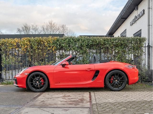 Occasion Porsche Boxster GTS Sport 330 PK (242 kW) 2014 Rood Cabriolet