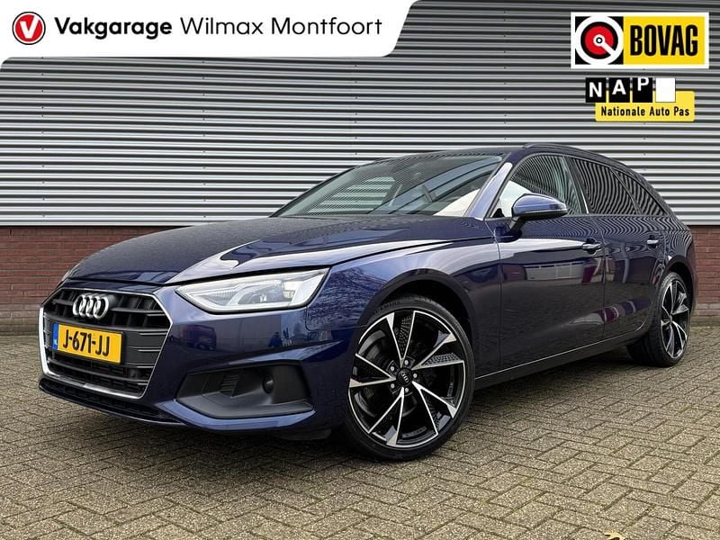 Blauw Occasion 2020 Audi A4 Stationwagen | € 24.250 (Eerlijke prijs) - Afbeelding 1/4