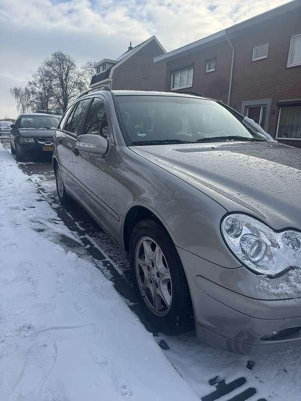 Occasion Mercedes C180 Elegance 143 PK (105 kW) 2003 Grijs Stationwagen