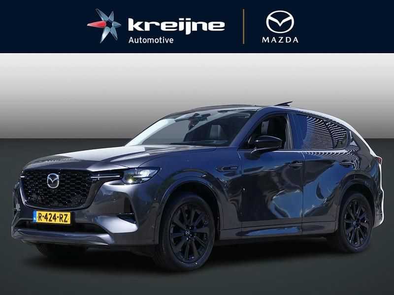 Machine gray Gebruikt 2022 Mazda CX-60 Homura-Line SUV | € 37.925 (Iets duurder) - Afbeelding 1/4