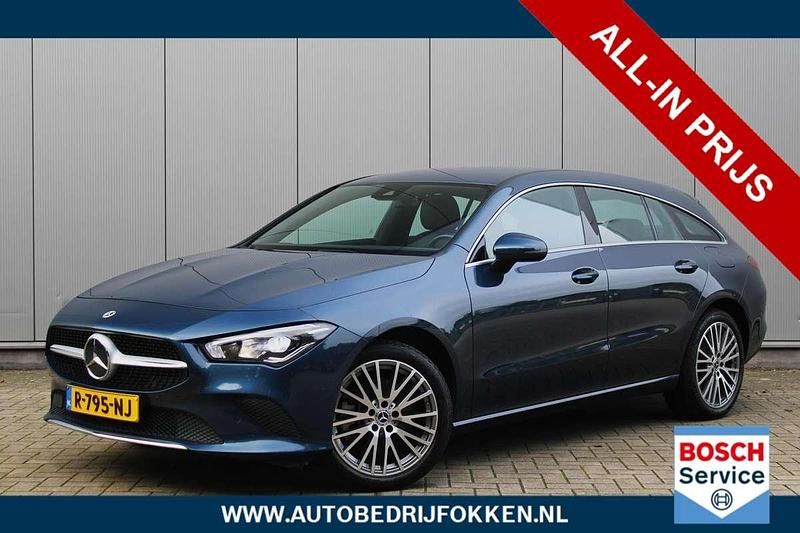 Blauw Occasion 2022 Mercedes CLA250e Shooting Brake Luxury Stationwagen | € 30.950 (Eerlijke prijs) - Afbeelding 1/4