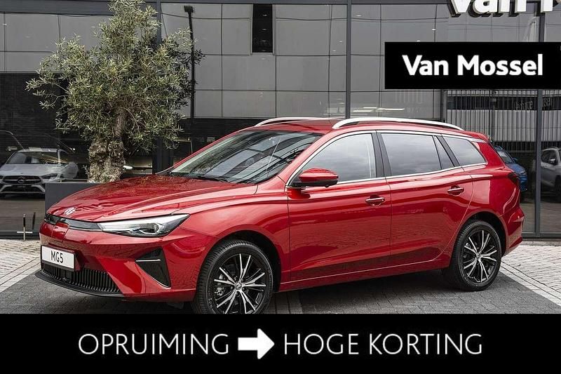 Zilver Nieuw 2025 MG MG5 EV Luxury Stationwagen | € 39.029 - Afbeelding 1/4