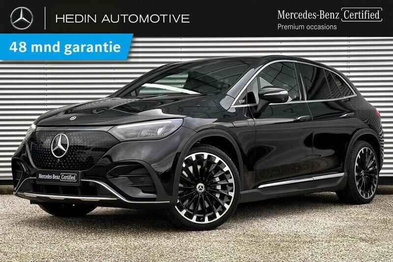 Zwart Gebruikt 2024 Mercedes EQE350 AMG line SUV | € 68.900 (Super prijs) - Afbeelding 1/4
