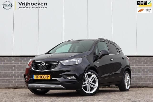 Zwart Gebruikt 2018 Opel Mokka X Innovation SUV | € 16.950 (Eerlijke prijs) - Afbeelding 1/4