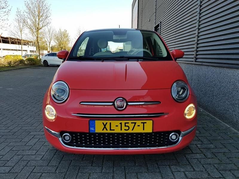 Occasion Fiat 500 Lounge 69 PK (50 kW) 2019 Rood Hatchback