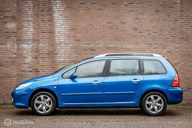 Occasion Peugeot 307 Premium 109 PK (80 kW) 2008 Blauw Stationwagen