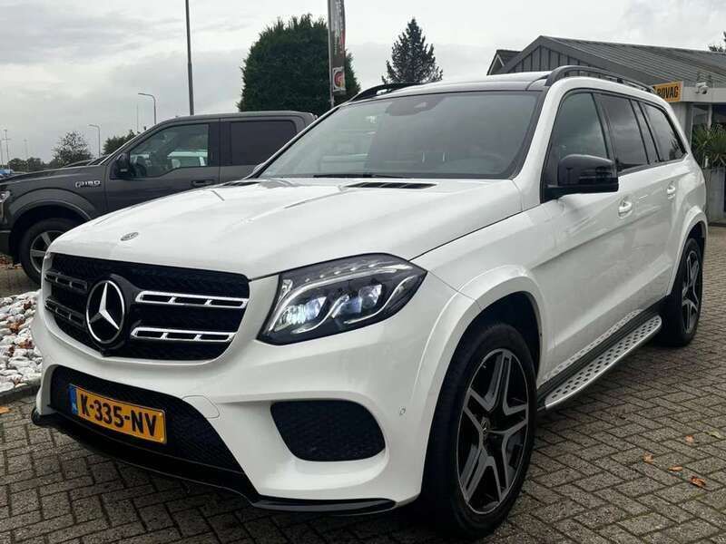 Wit Gebruikt 2018 Mercedes GLS350 AMG SUV | € 57.950 - Afbeelding 1/4