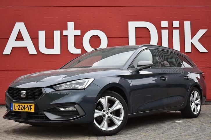 Grijs Gebruikt 2021 Seat Leon Business Stationwagen | € 15.850 (Goede deal) - Afbeelding 1/4