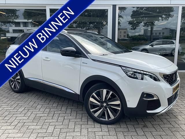 Wit Gebruikt 2020 Peugeot 3008 GT-line SUV | € 20.950 (Iets duurder) - Afbeelding 1/4