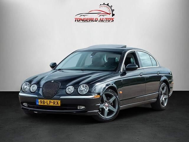 Zwart Gebruikt 2003 Jaguar S-Type Executive Sedan | € 3.999 (Eerlijke prijs) - Afbeelding 1/4