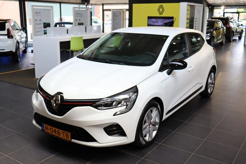 Wit Gebruikt 2020 Renault Clio V Zen Hatchback | € 13.750 (Eerlijke prijs) - Afbeelding 1/4
