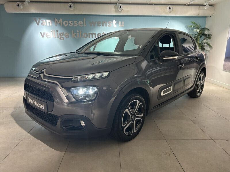 Grijs Gebruikt 2021 Citroën C3 PureTech Hatchback | € 14.940 (Eerlijke prijs) - Afbeelding 1/4