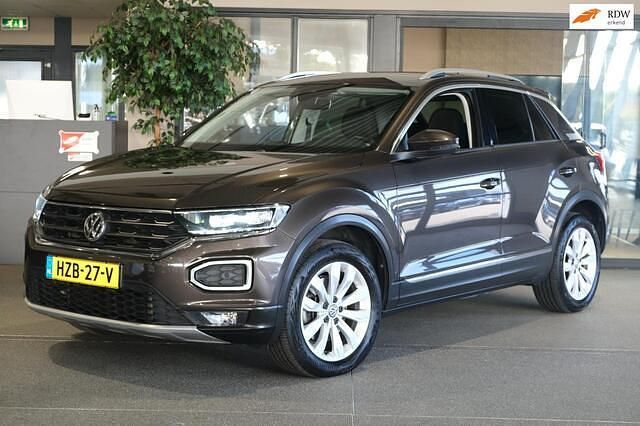 Bruin Gebruikt 2019 VW T-Roc SUV | € 22.450 (Super prijs) - Afbeelding 1/4