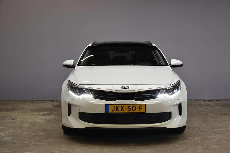 Occasion Kia Optima 206 PK (151 kW) 2018 Wit Stationwagen