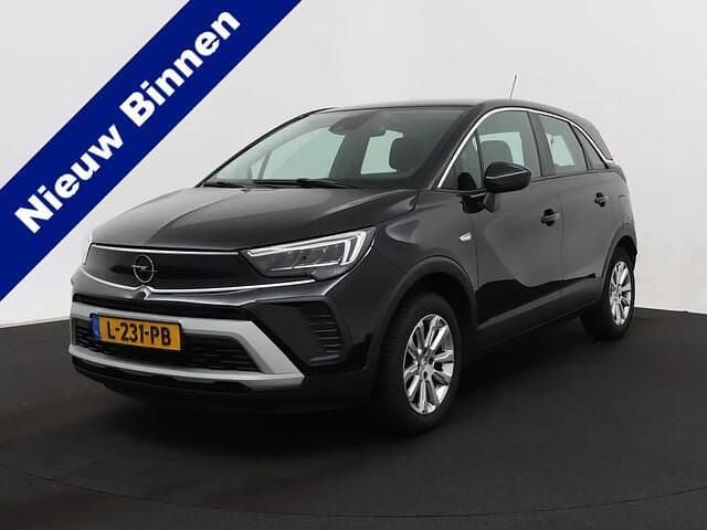 Zwart Gebruikt 2021 Opel Crossland Elegance SUV | € 14.950 (Goede deal) - Afbeelding 1/4