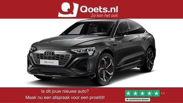 Grijs Gebruikt 2023 Audi Q8 Sportback e-tron S-Line SUV | € 59.950 (Goede deal) - Afbeelding 1/4