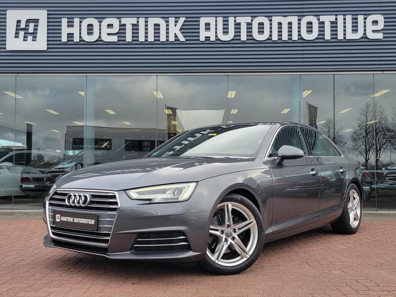 Grijs Gebruikt 2017 Audi A4 Sport Sedan | € 16.940 (Eerlijke prijs) - Afbeelding 1/4