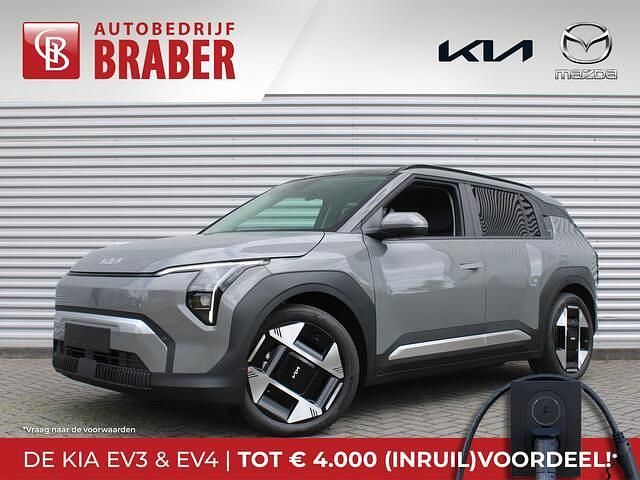Grijs Nieuw 2026 Kia EV3 Advance SUV | € 41.990 (Eerlijke prijs) - Afbeelding 1/4