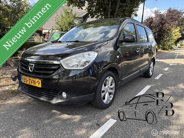 Zwart, metallic lak Gebruikt 2013 Dacia Lodgy Prestige MPV | € 1.999 (Super prijs) - Afbeelding 1/4