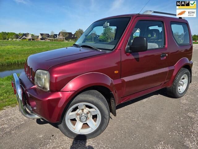 Rood Gebruikt 1999 Suzuki Jimny SUV | € 4.250 (Eerlijke prijs) - Afbeelding 1/4