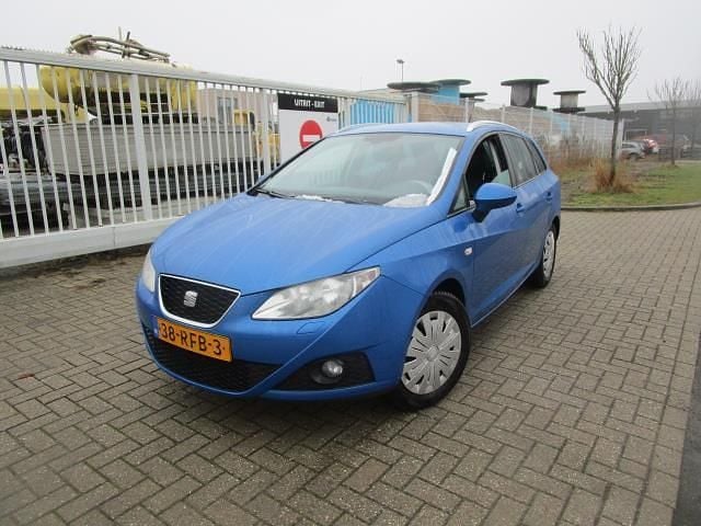 Blauw Occasion 2011 Seat Ibiza ST Ecomotive Stationwagen | € 1.650 (Eerlijke prijs) - Afbeelding 1/4