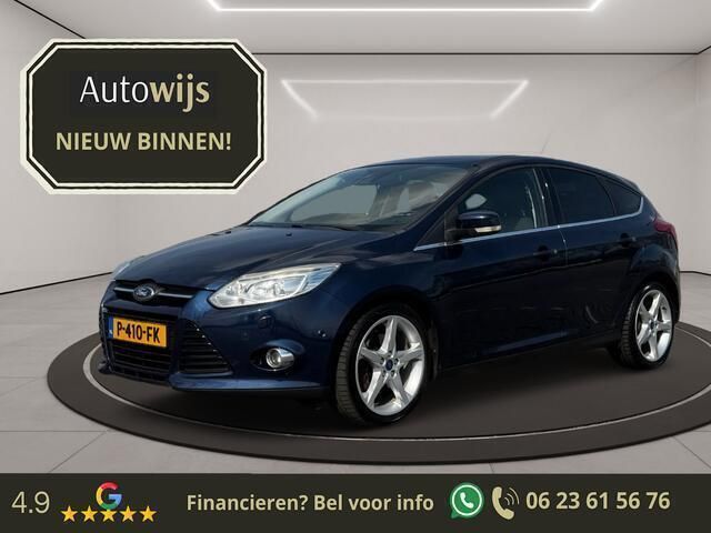 Blauw Gebruikt 2011 Ford Focus Titanium Hatchback | € 6.495 (Iets duurder) - Afbeelding 1/4