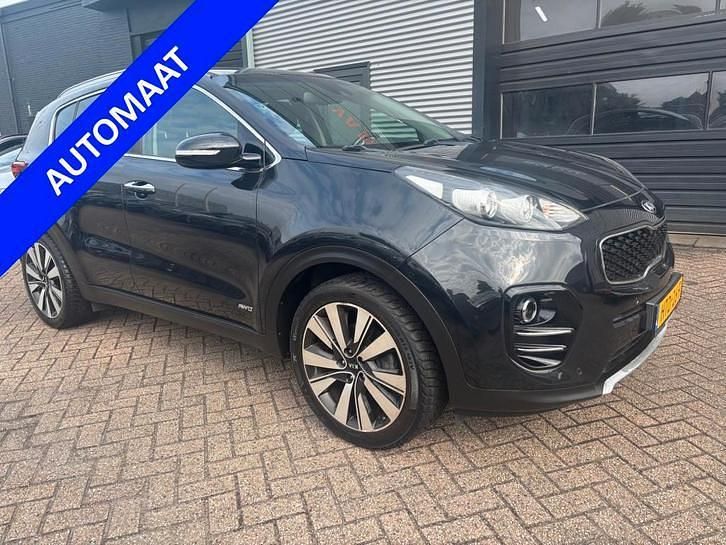 Zwart Occasion 2018 Kia Sportage GT-Line SUV | € 18.900 (Goede deal) - Afbeelding 1/4