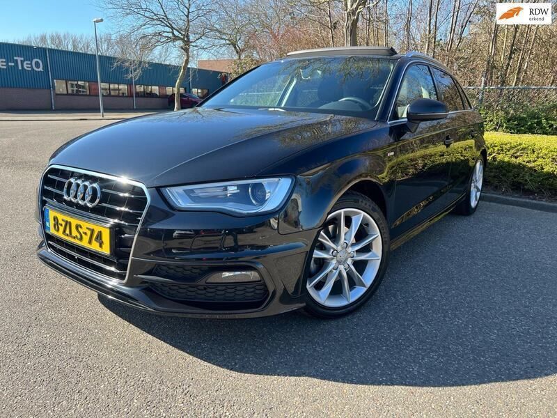 Zwart Gebruikt 2014 Audi A3 Ambition Hatchback | € 16.950 (Iets duurder) - Afbeelding 1/4