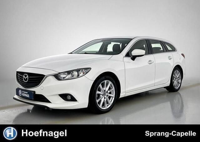 Wit Gebruikt 2017 Mazda 6 Stationwagen | € 16.900 (Eerlijke prijs) - Afbeelding 1/3