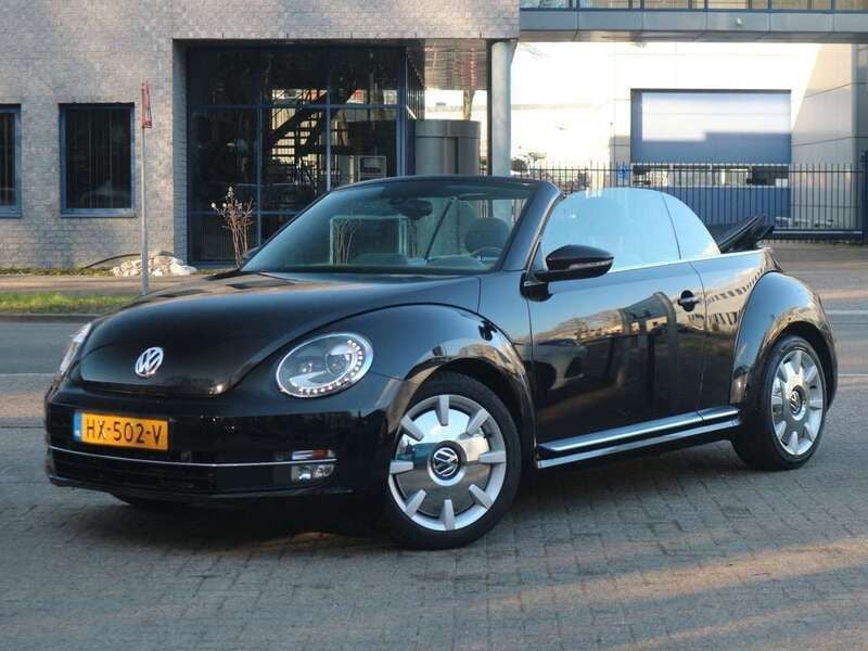 Zwart Gebruikt 2016 VW Beetle Design Cabriolet | € 19.995 (Eerlijke prijs) - Afbeelding 1/4