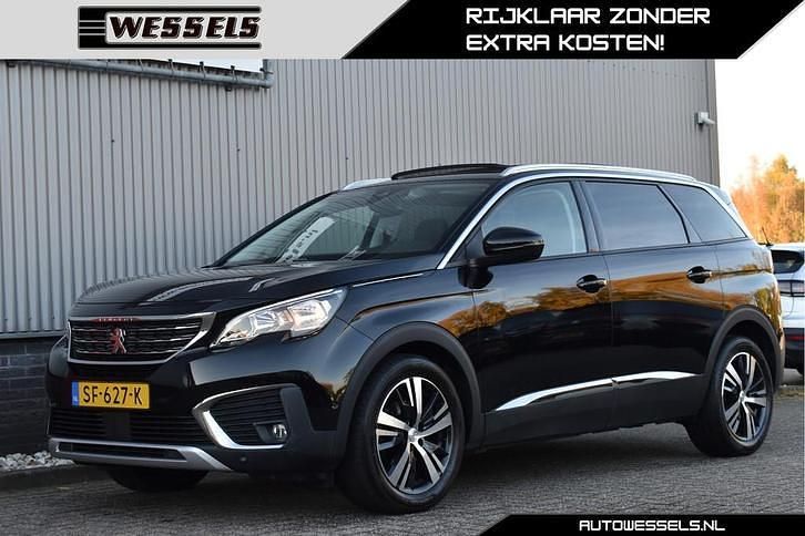 Occasion Peugeot 5008 Allure 131 PK (96 kW) 2018 Zwart SUV