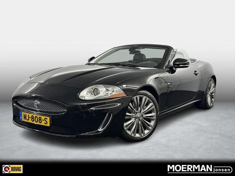 Zwart Gebruikt 2011 Jaguar XK Cabriolet | € 42.950 (Eerlijke prijs) - Afbeelding 1/4