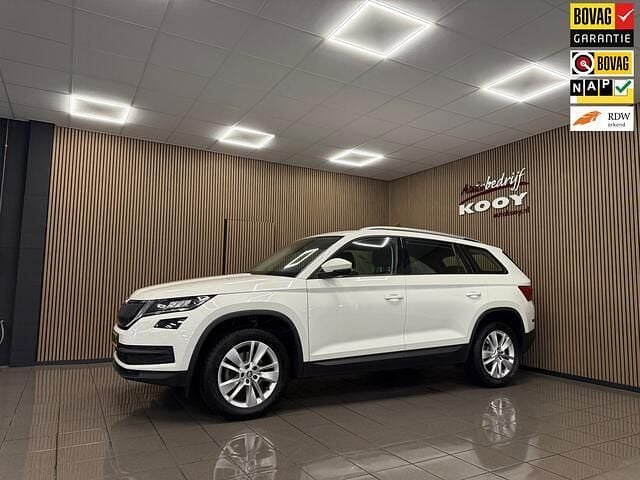 Wit Gebruikt 2019 Skoda Kodiaq Business Line SUV | € 20.975 (Super prijs) - Afbeelding 1/4