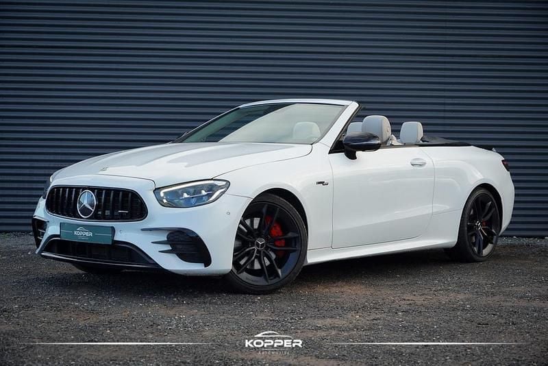 Occasion Mercedes E300 AMG line 2025 Wit Cabriolet