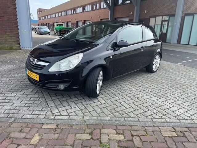 Occasion Opel Corsa 90 PK (66 kW) 2008 Zwart Hatchback
