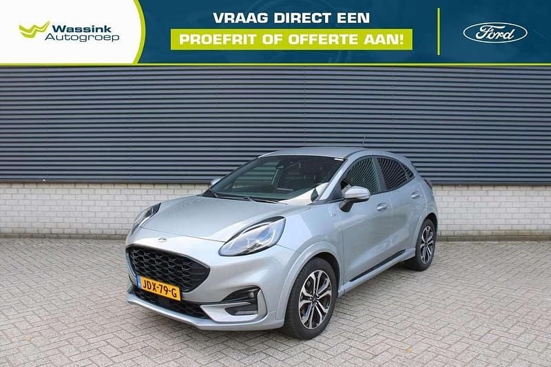 Grijs Occasion 2023 Ford Puma ST-Line SUV | € 19.990 (Eerlijke prijs) - Afbeelding 1/4