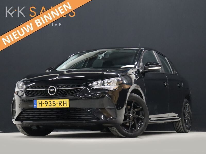 Zwart Gebruikt 2020 Opel Corsa Edition Hatchback | € 10.740 (Eerlijke prijs) - Afbeelding 1/4