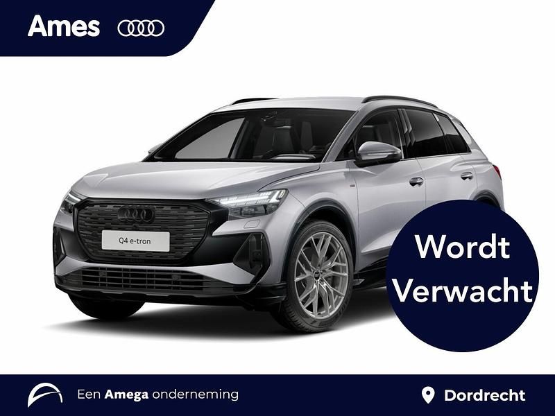 Zilver (metallic) Occasion 2024 Audi Q4 e-tron SUV | € 45.995 (Eerlijke prijs) - Afbeelding 1/4