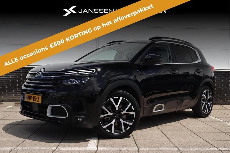 Zwart Gebruikt 2022 Citroën C5 Aircross Shine SUV | € 25.895 (Goede deal) - Afbeelding 1/4