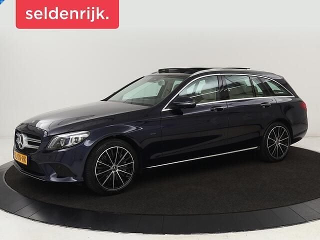 Blauw Gebruikt 2020 Mercedes C300 Avantgarde Stationwagen | € 31.900 (Duur) - Afbeelding 1/4