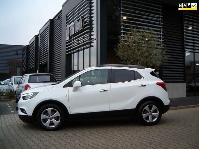 Wit Gebruikt 2017 Opel Mokka X Innovation SUV | € 14.800 (Eerlijke prijs) - Afbeelding 1/4