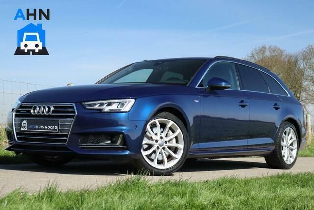 Blauw Gebruikt 2016 Audi A4 S-Line Stationwagen | € 24.995 (Iets duurder) - Afbeelding 1/4